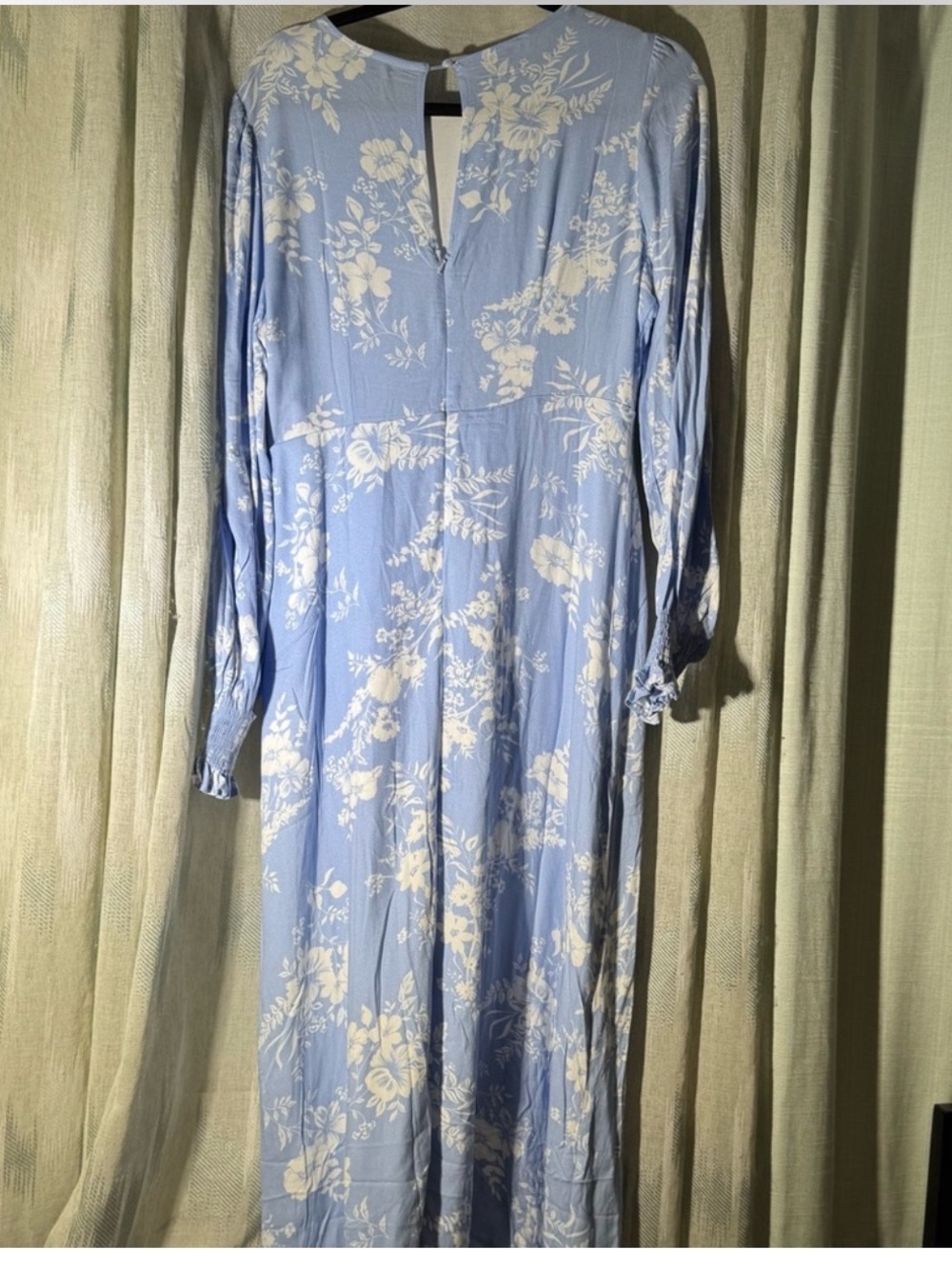Ardene Light Blue Floral Maxi Dress - Picture 6 of 14
